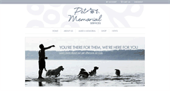 Desktop Screenshot of petmemorialservices.com