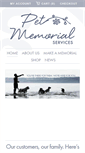 Mobile Screenshot of petmemorialservices.com